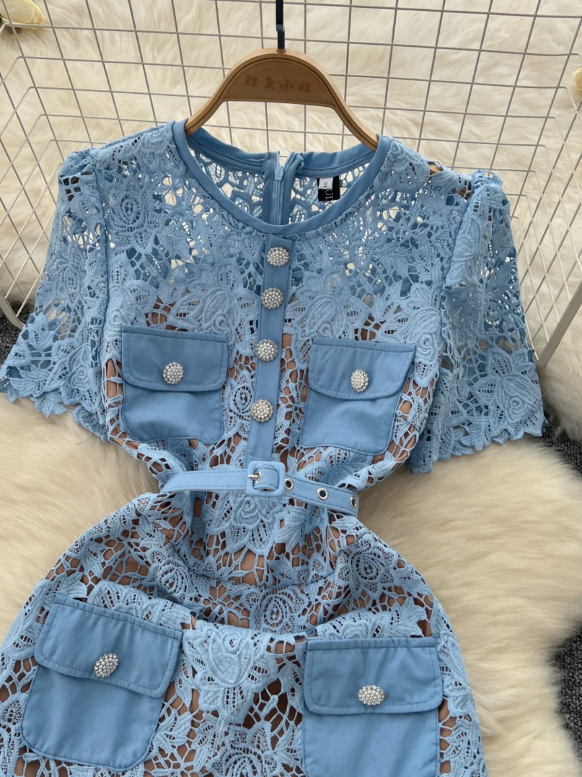 Flower fields lace dress FD1441 images